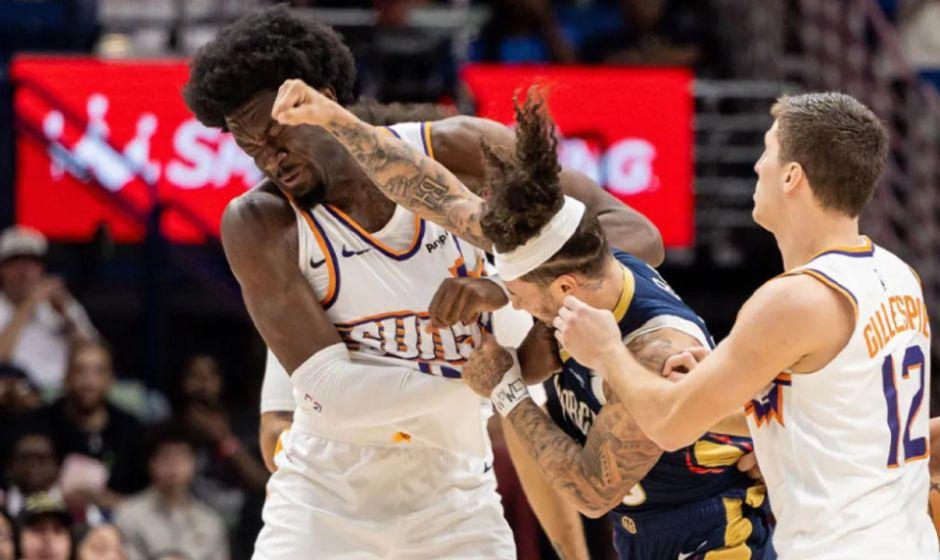 阿尔瓦拉多禁赛两场，马威禁赛一场老六挨揍禁赛还多一场，其实也算是大快人心