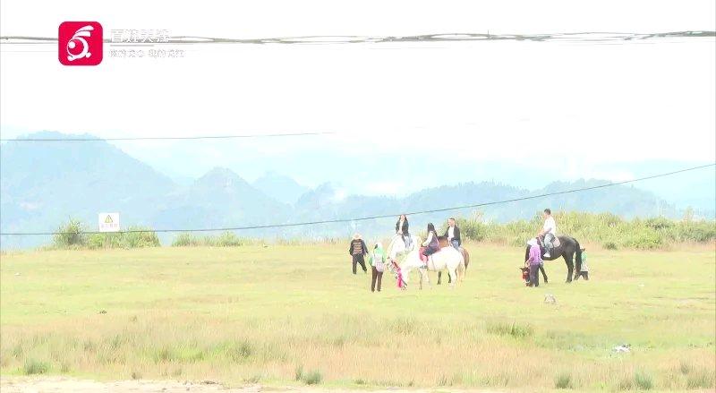 10月5日，贵阳白女士一家在贵州景区骑马时出大事了。在大风车景点，三岁多女儿被骑
