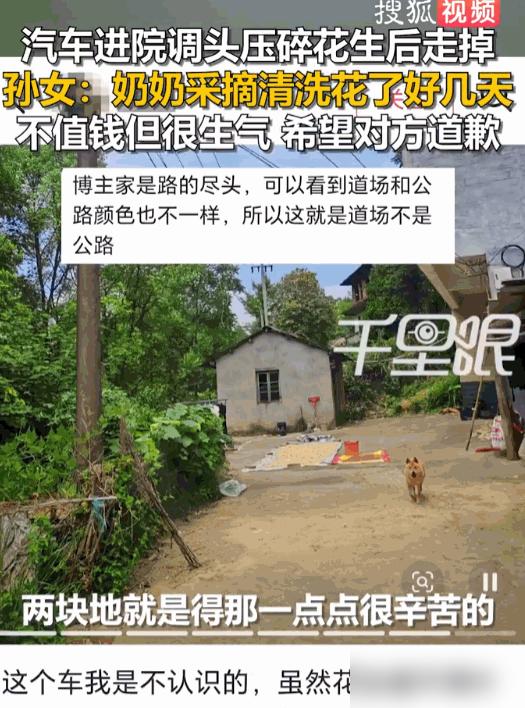 丢人丢到家了！广西桂林，一辆不知从哪来的私家车，大摇大摆开进了女子家的院坝里掉头