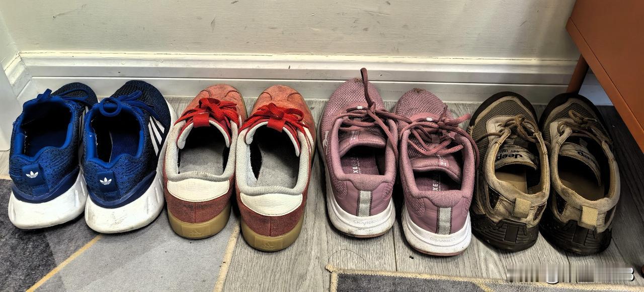 一个女人到底有多少双鞋子？我夏季10双，春秋10双，冬季10双，原以为没这么多