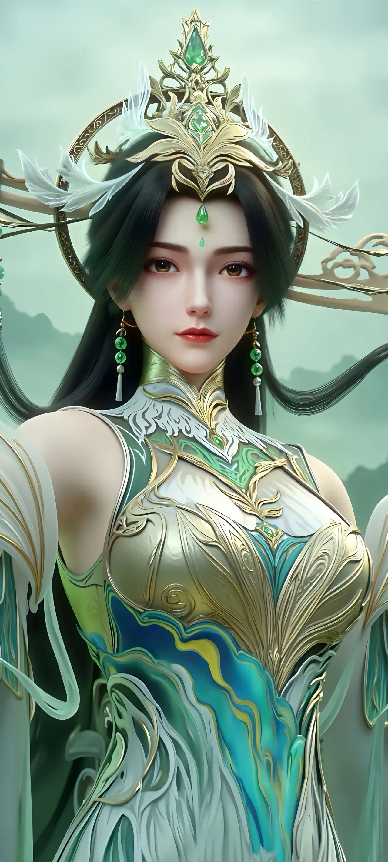 完美世界柳神【精致美图】还是柳神有气质，身材美、能力强！国产动漫​​​
