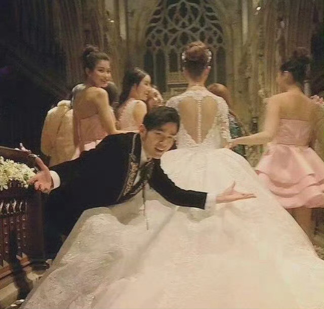 周杰伦昆凌婚礼现场，现在看依然超甜