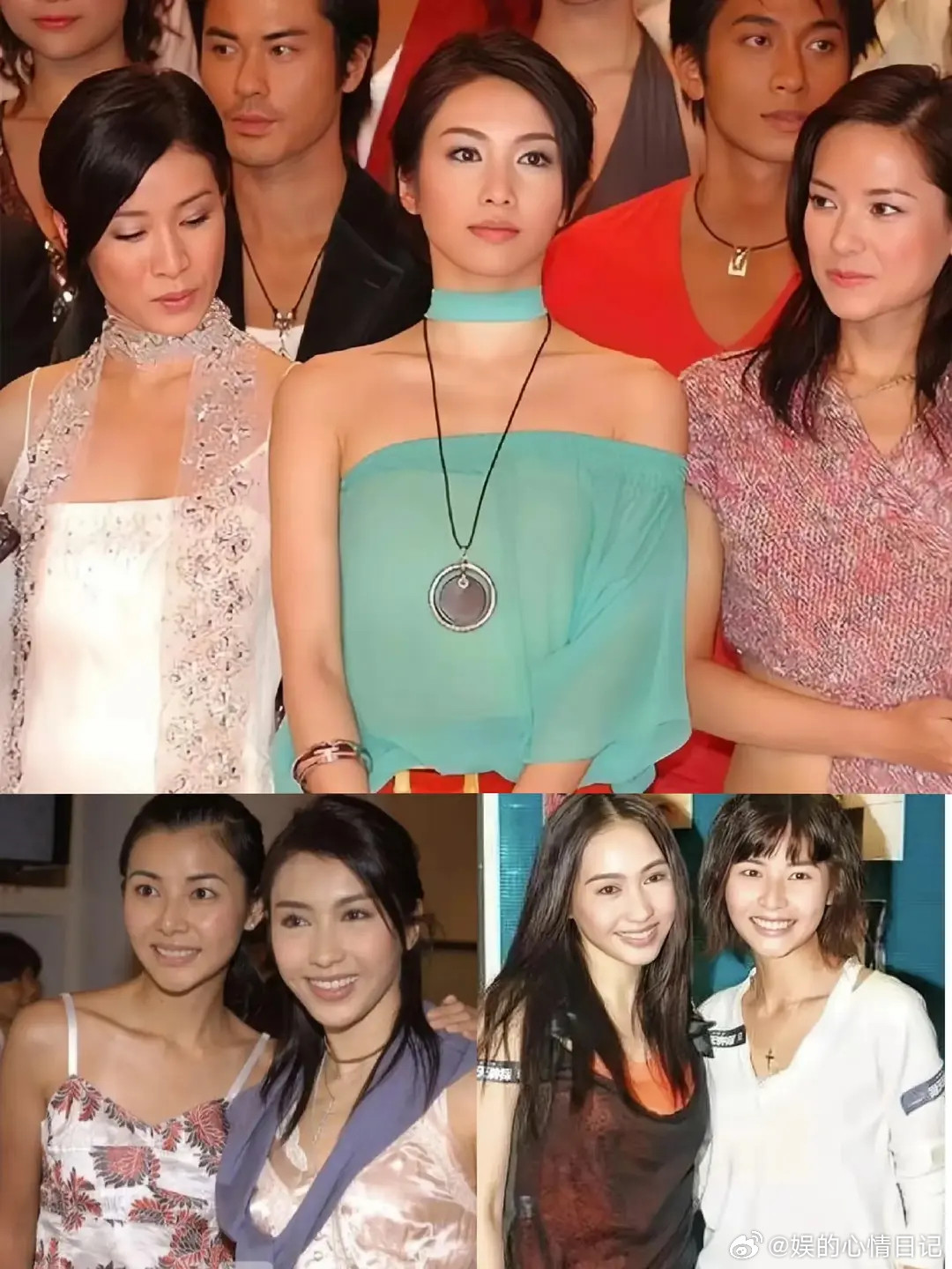 单看可能get不到黎姿，但她是同框杀手，合照很吸睛