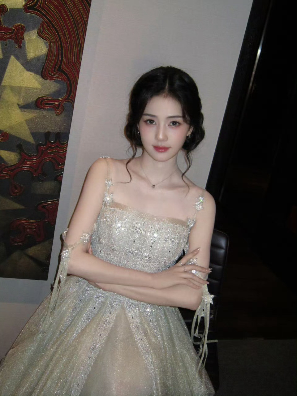 梦妍宝宝就漂亮成这样白鹿油画公主