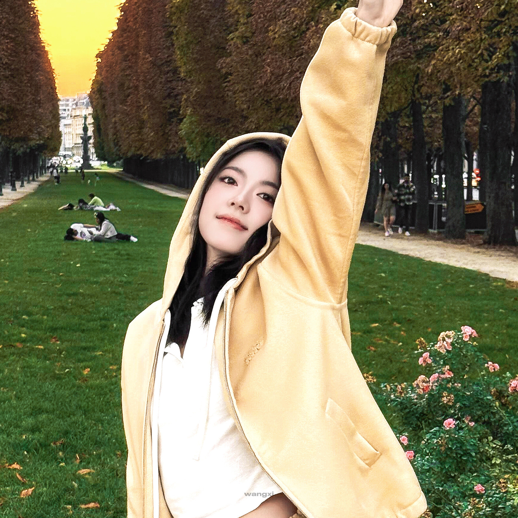 秋的故事🍂☀️#赵今麦#​