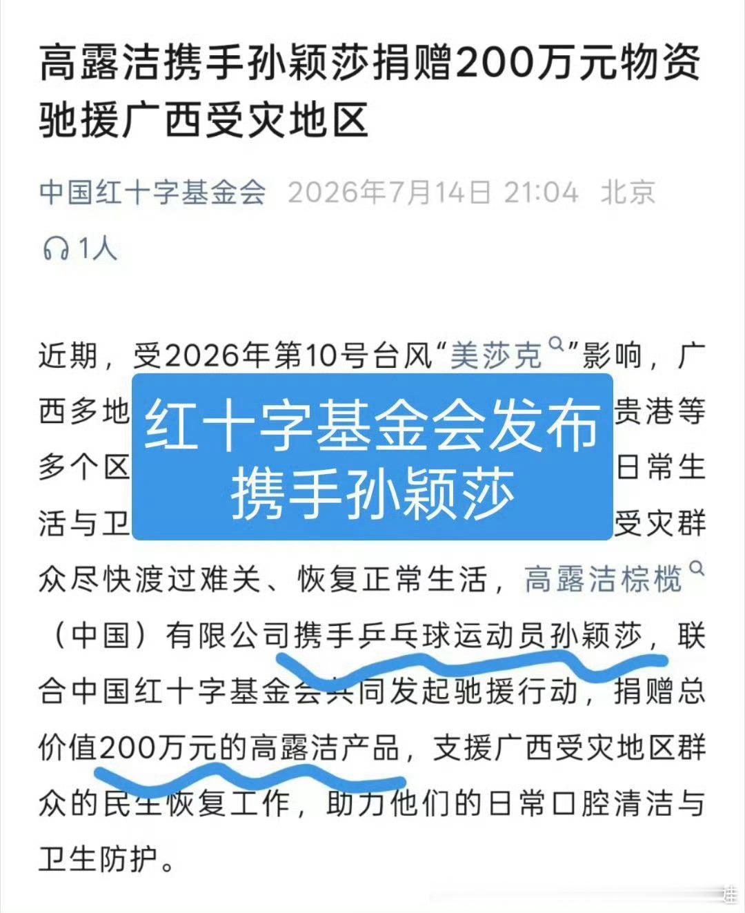 莎头我们要当真了只有莎莎的公益是真的