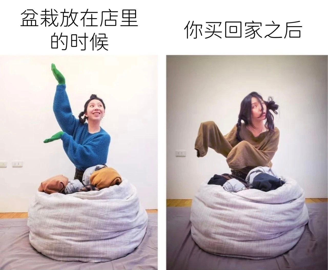 买回家没几天就跟中风一样memes​​​