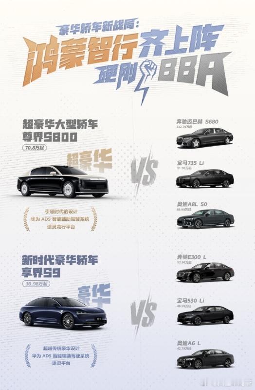 虽然享界S9和问界M9两款车型都面向高端市场，且有着相似的品牌背书，但其车主用户
