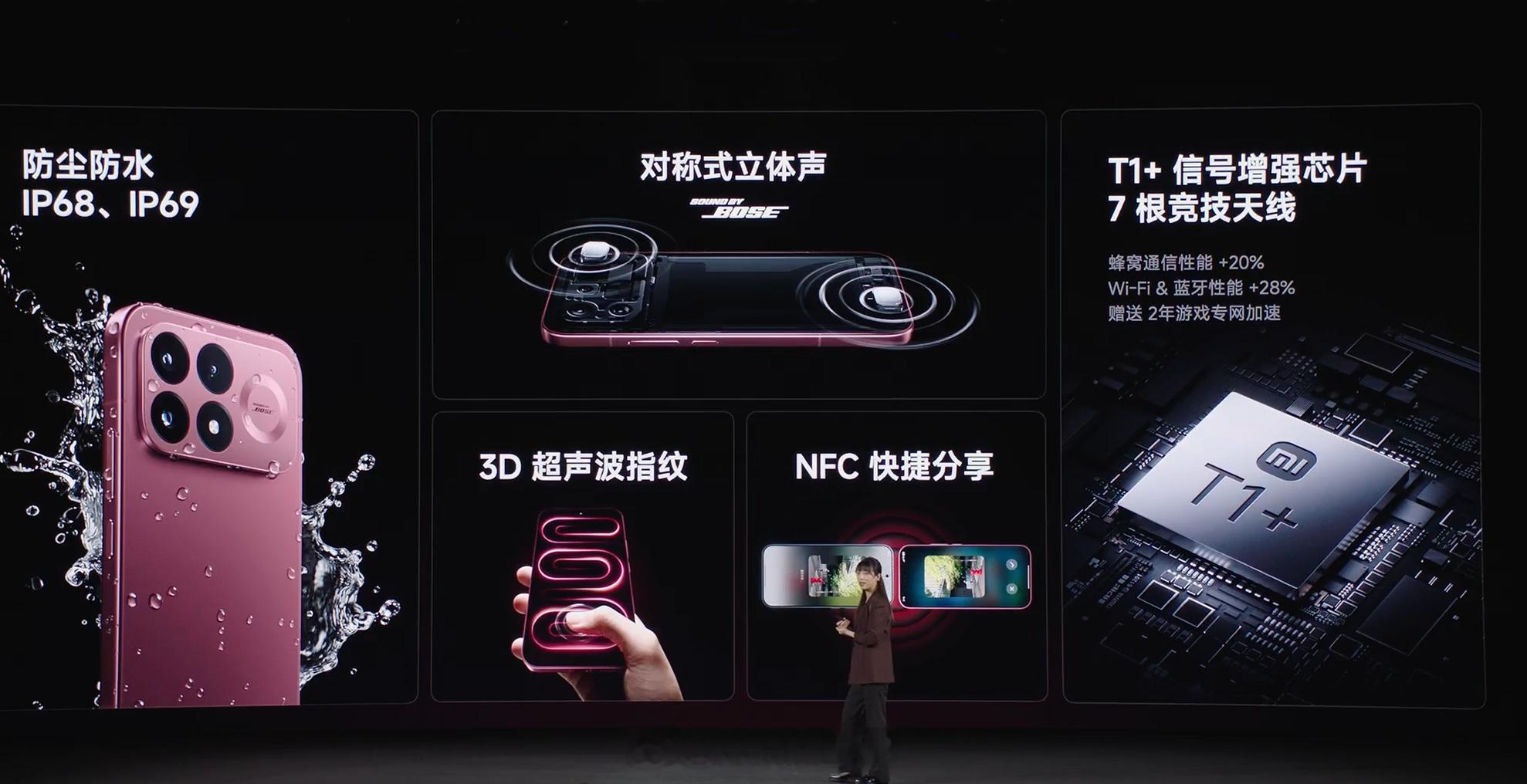 红米发布会REDMIK100Pro前置32MP（豪威OV32D40），
