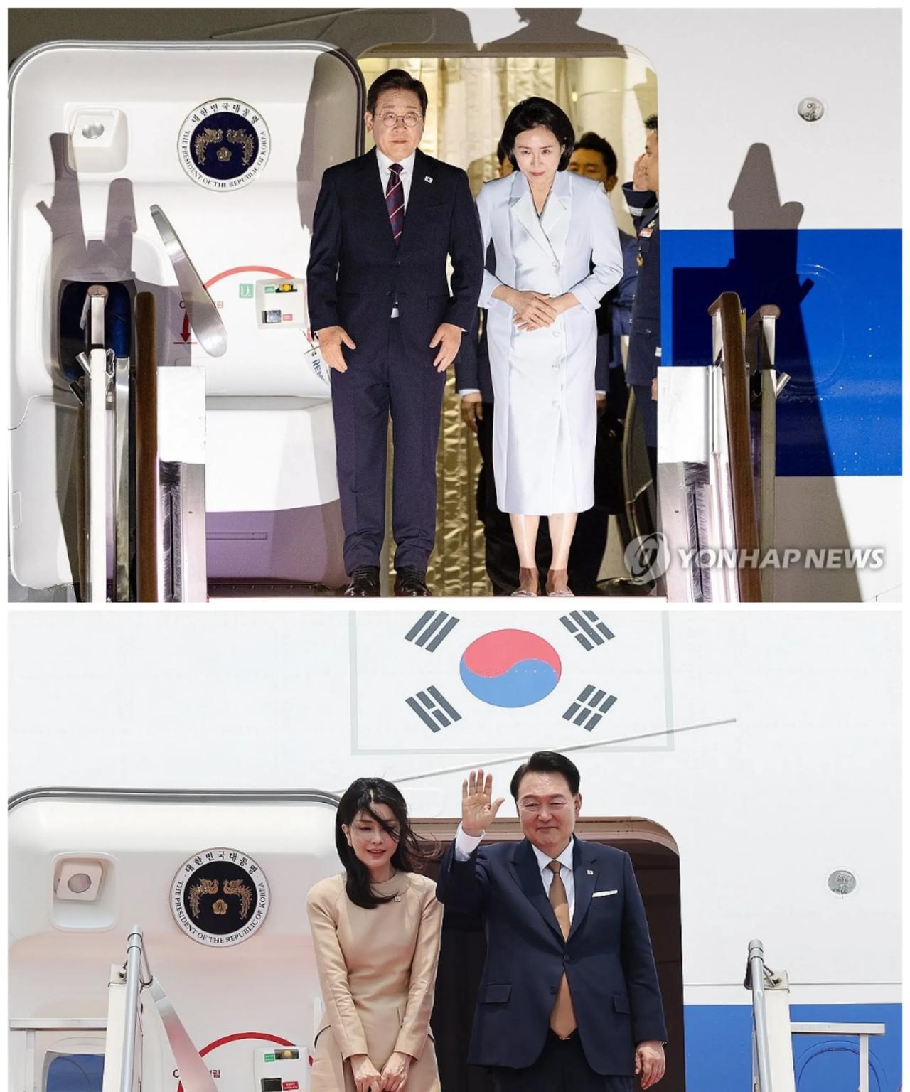 谁更有总统和夫人相？两届总统的鲜明对比！一个为人民，一个为老婆。。。韩国人选