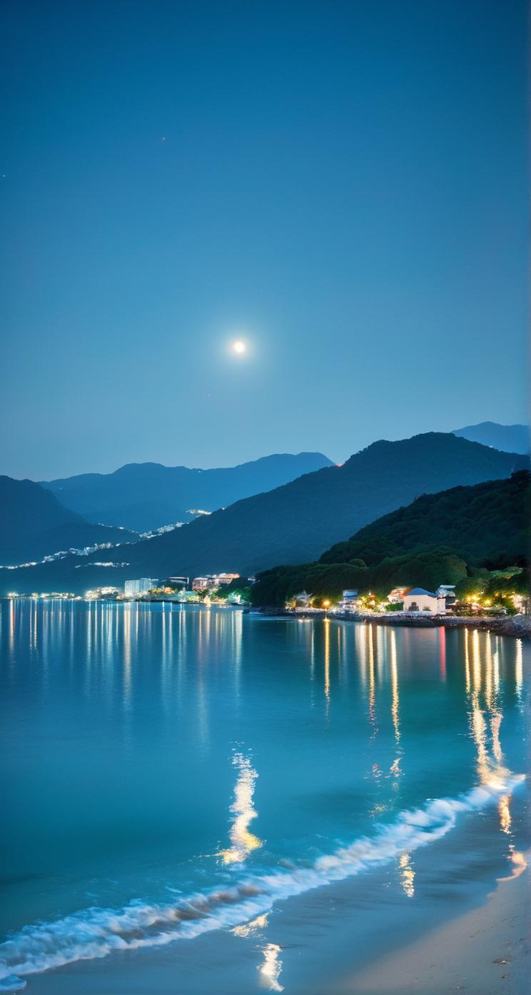 晒晒海边的美景