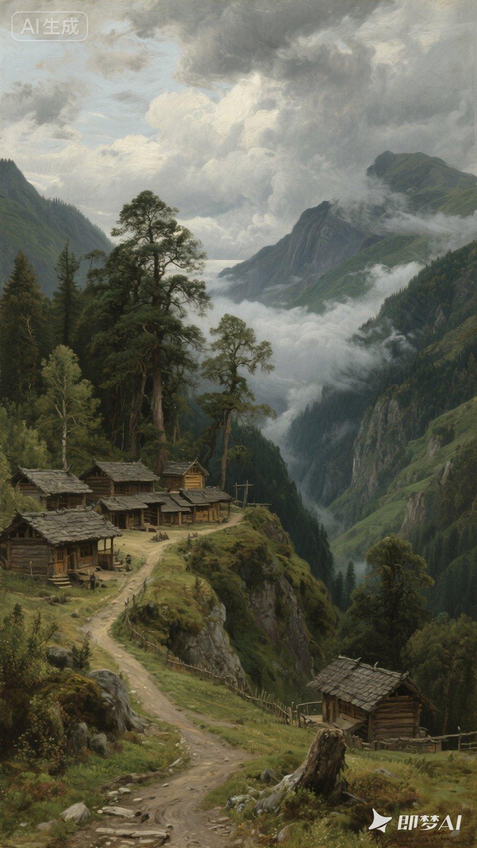 什么是好的山水画作品?好的山水画从来不是对着实景抄照片，核心是“外师造化，中得