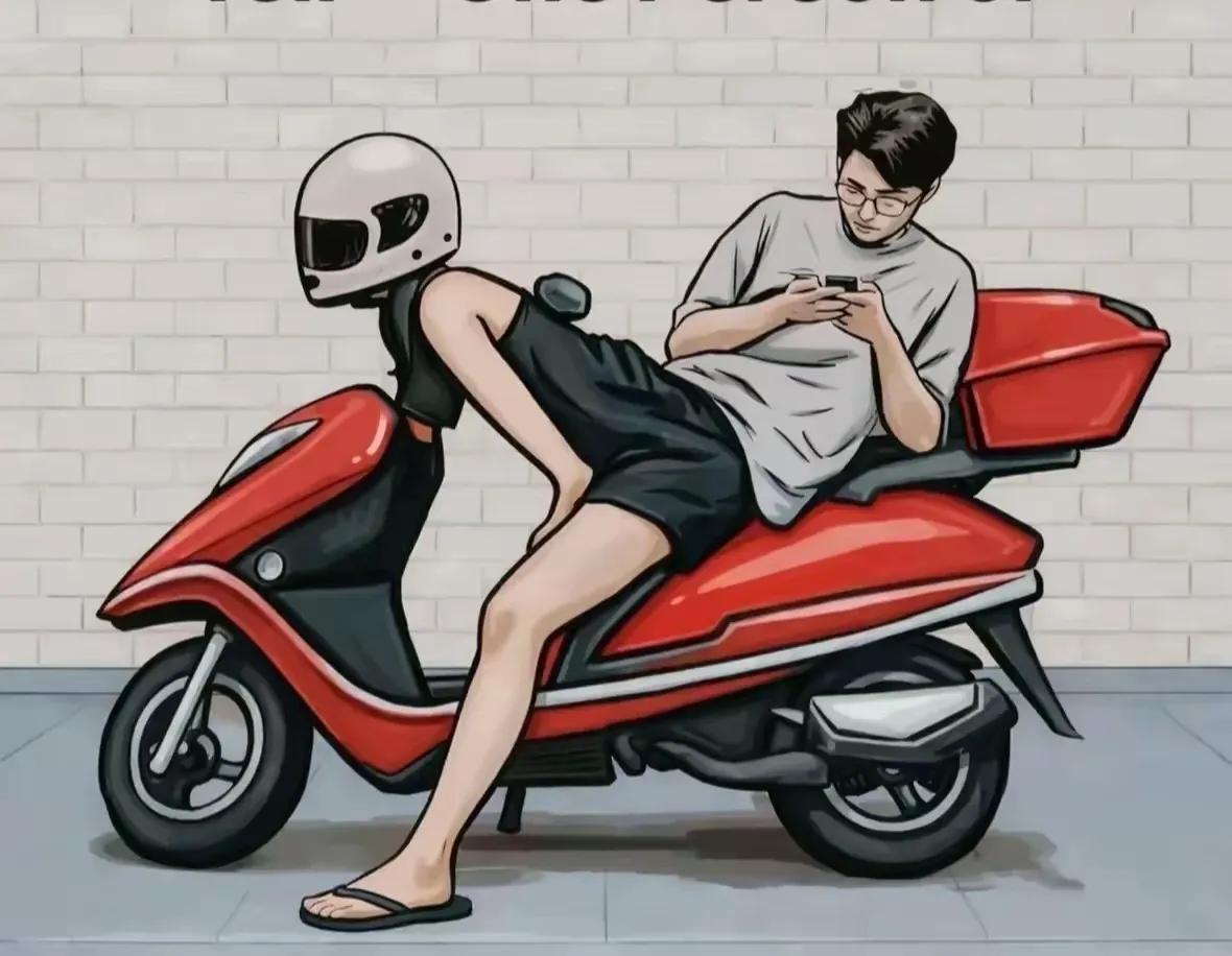 老铁们，你第一眼看到什么？都是头盔惹的错，非常有趣的错觉！