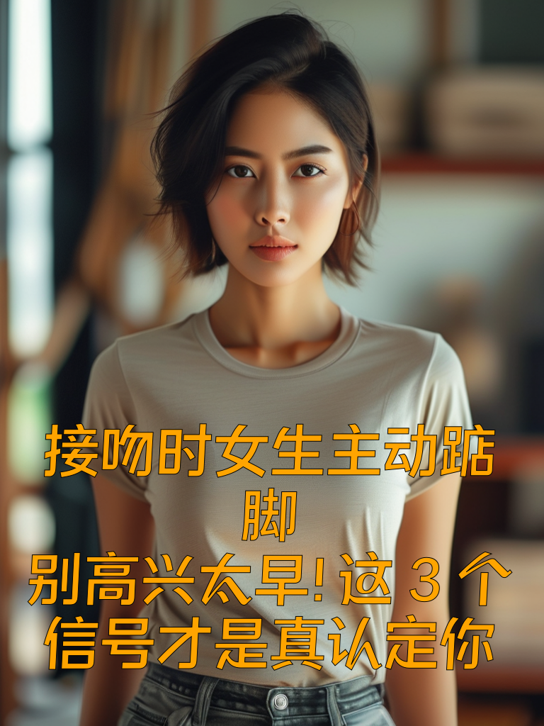 接吻时女生主动踮脚？别高兴太早！这3个信号才是真认定你