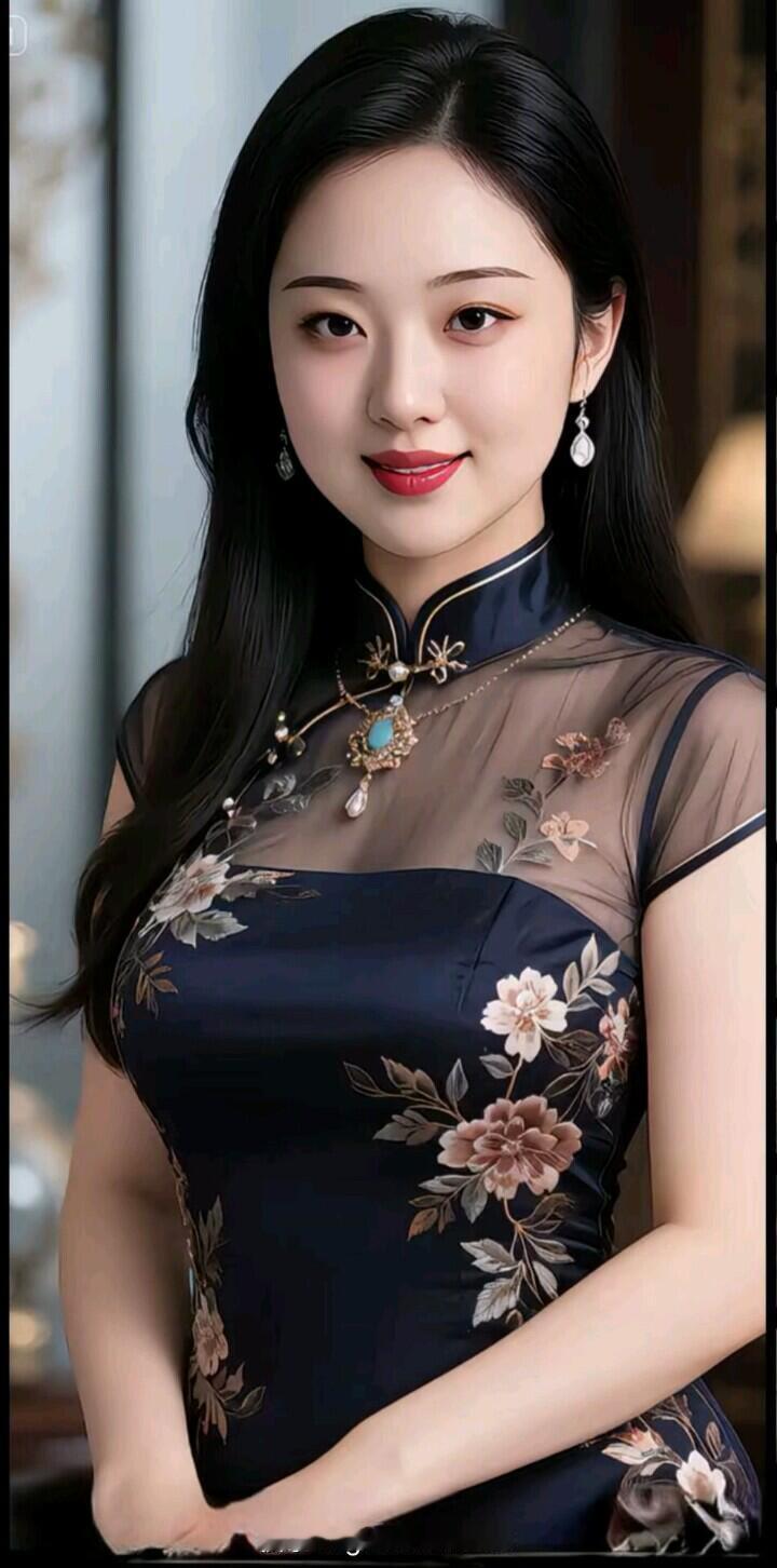 优雅旗袍，温婉如玉，尽显东方韵味