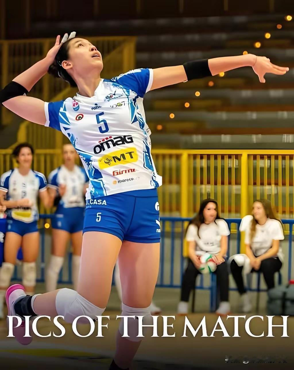 🔵⚪️在圣乔瓦尼vs瓦莱福里亚的比赛中，庄宇珊继续被白熊队重点盯防。经过前三