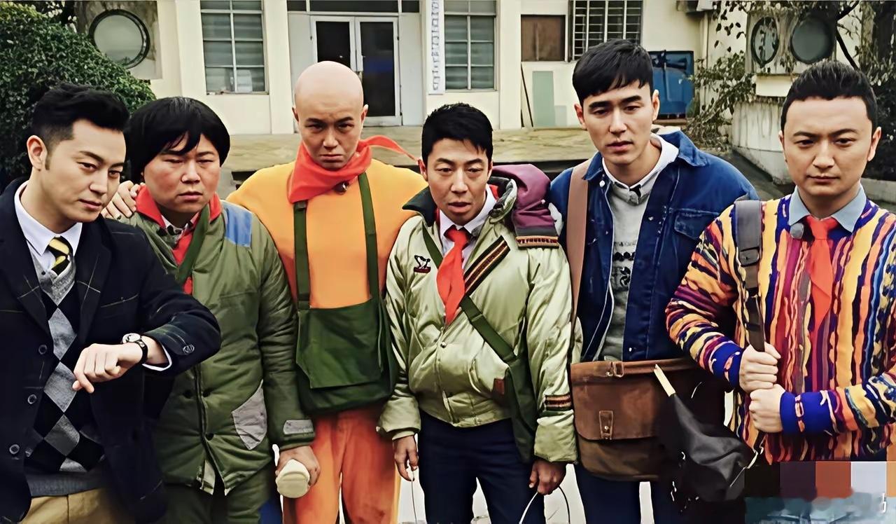 这张照片估计除了沙溢，没人愿意承认这是他本人！