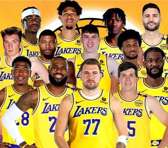 天哪，湖人现在的阵容太差了，2018年詹姆斯单核带队的阵容也比这强啊！当东契奇