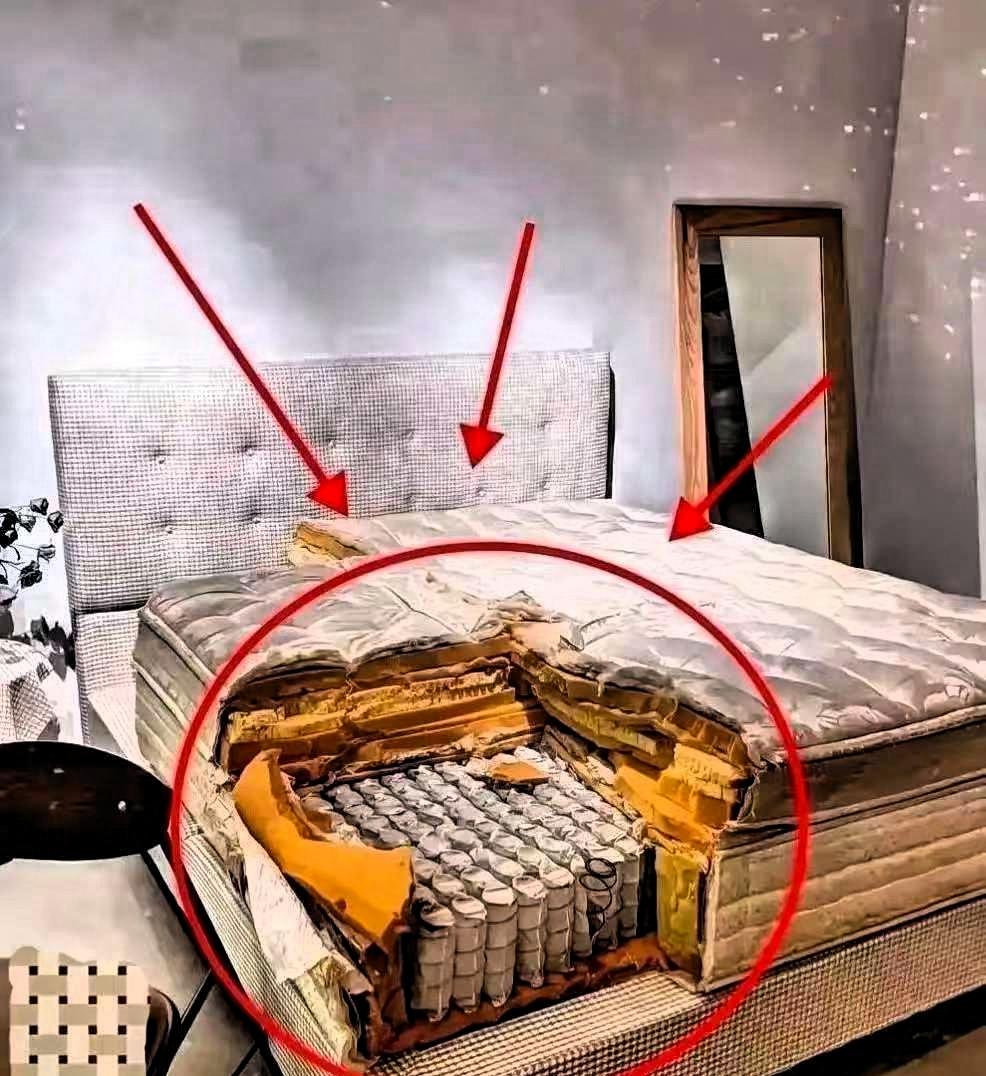 夫妻嫌床垫睡感不适直接开拆，一刀剖开反而意外火遍全网广西一对夫妻网购床垫，使