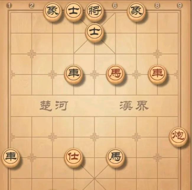 下象棋千变万化，像这个棋就是平炮将军，沉底炮将军，卧槽马将军，三种杀
