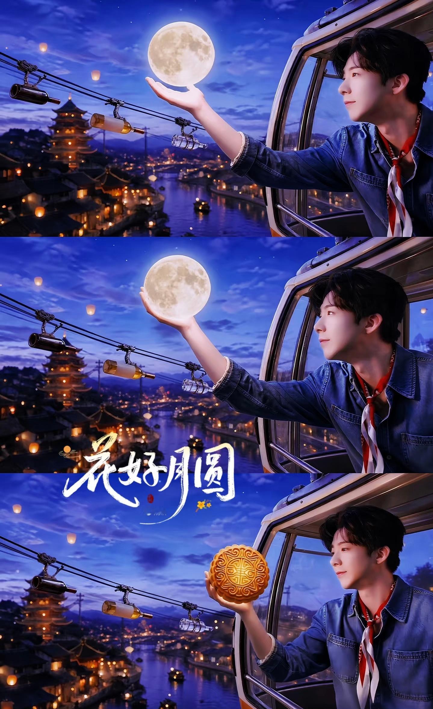 [比心]刘宇宁[比心]摩登兄弟补个中秋贴​​​