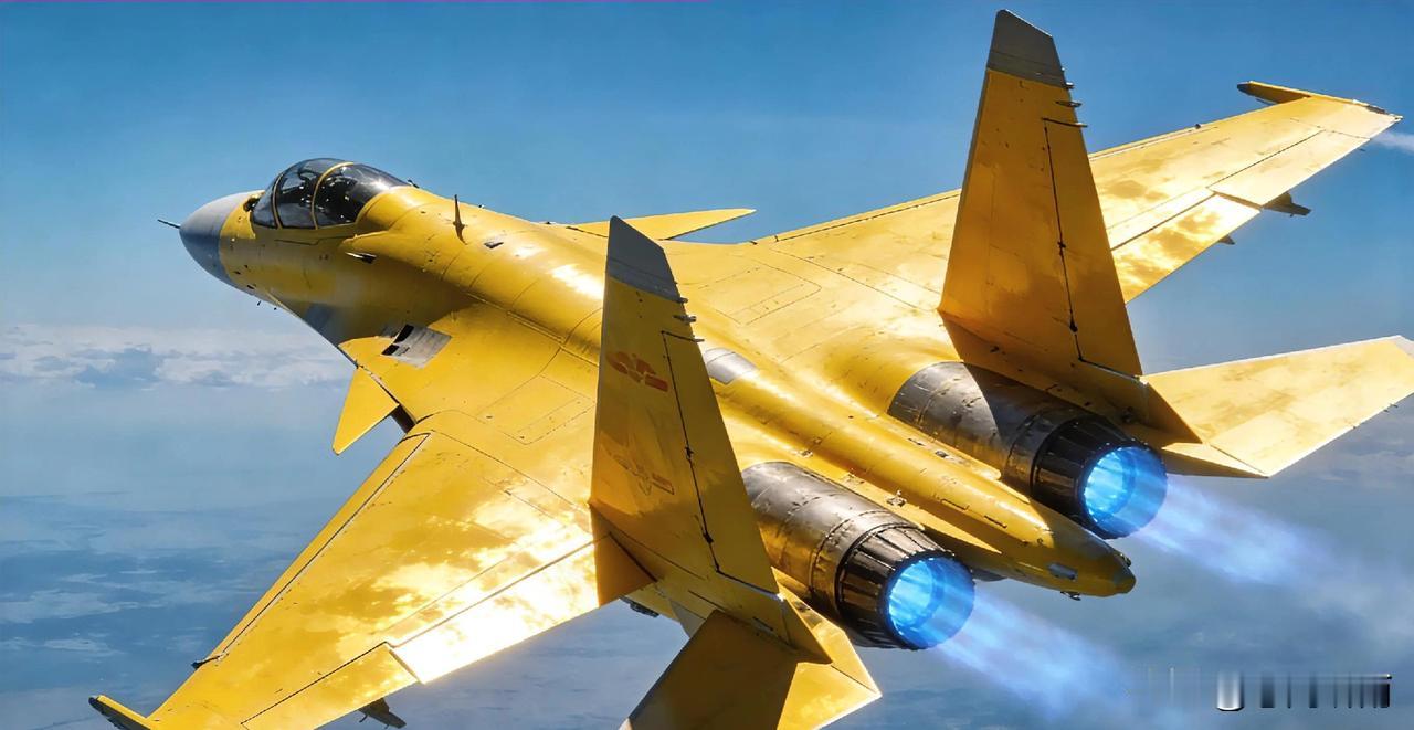 黄皮歼-20换装涡扇-15：动力全面超越F-22近期，多架黄皮歼-20A批