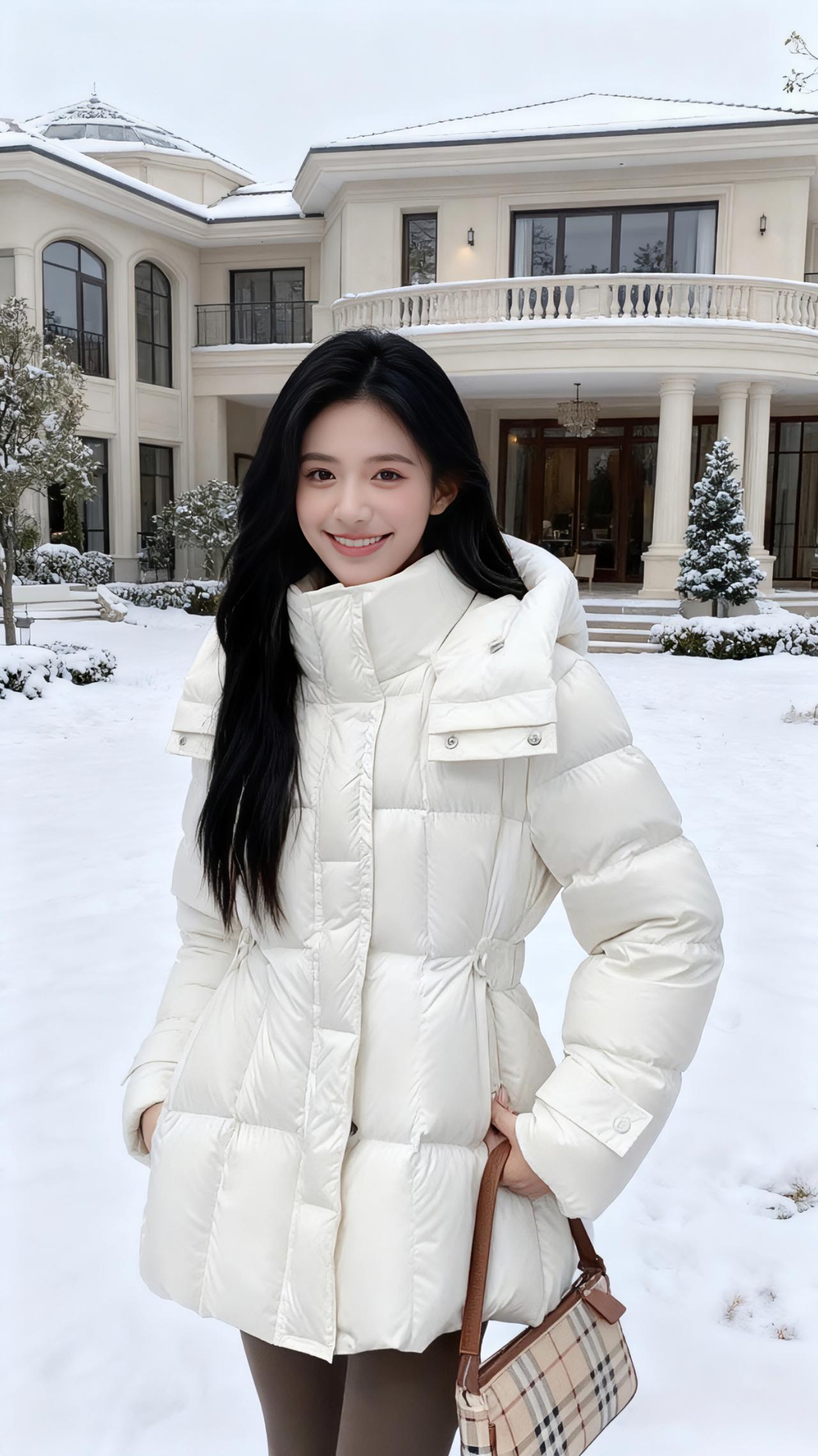 这抹浅春的绿，是冬日光影里漏下的温柔。它裹着蓬松的暖意，像将未融的雪色晕染