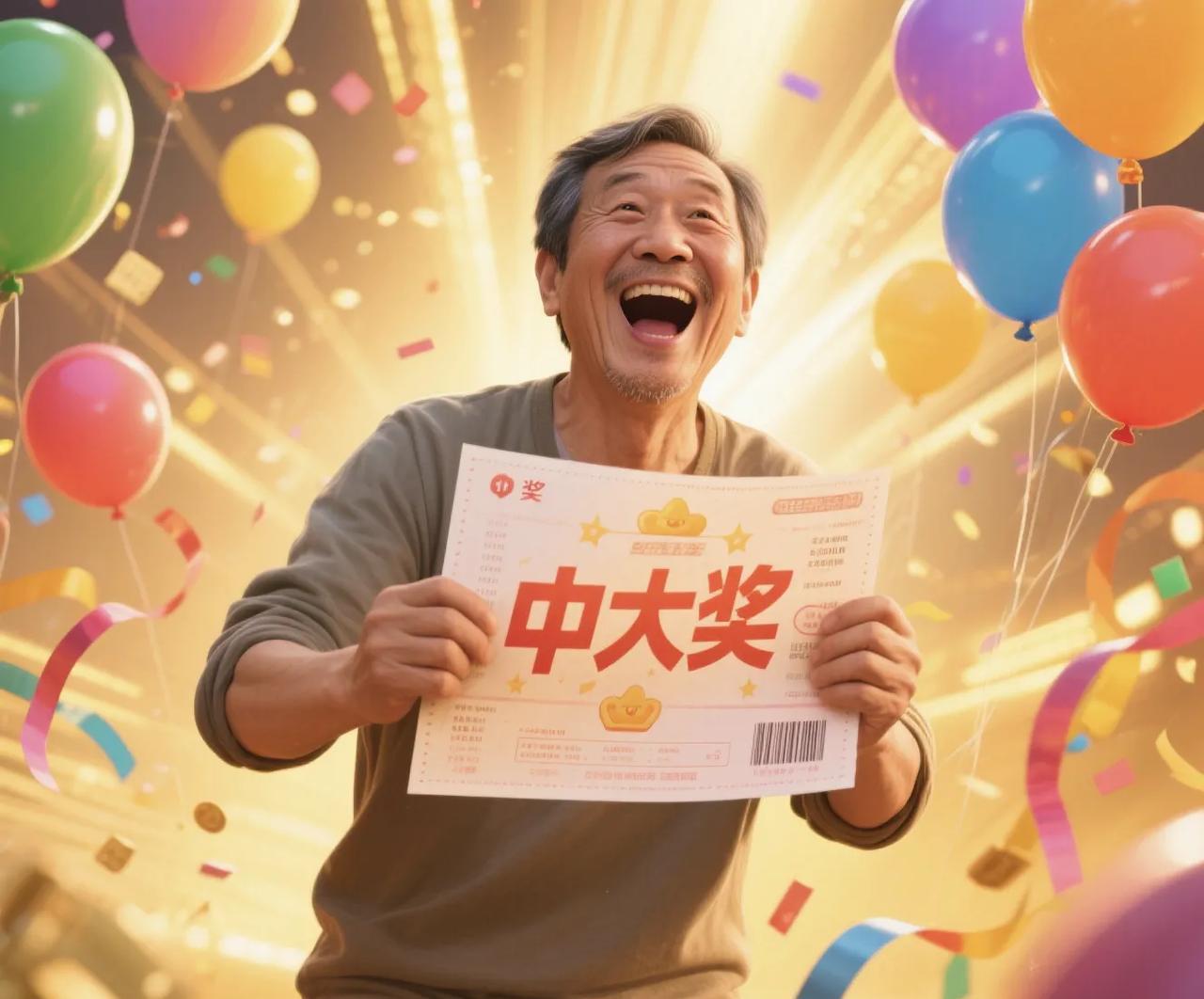 你简直是锦鲤附体了！6月5号双色球6.8亿大奖砸中你啦！愿这份惊喜为你的善