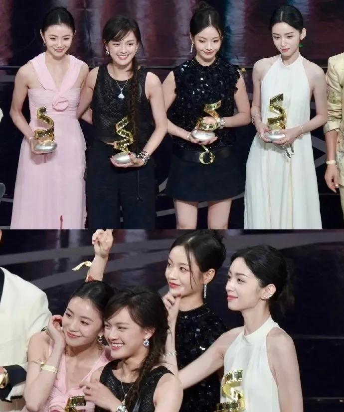#文淇刘浩存李庚希三个把妹王#是谁的DNA又动了？文淇、刘浩存、李庚希三大内娱