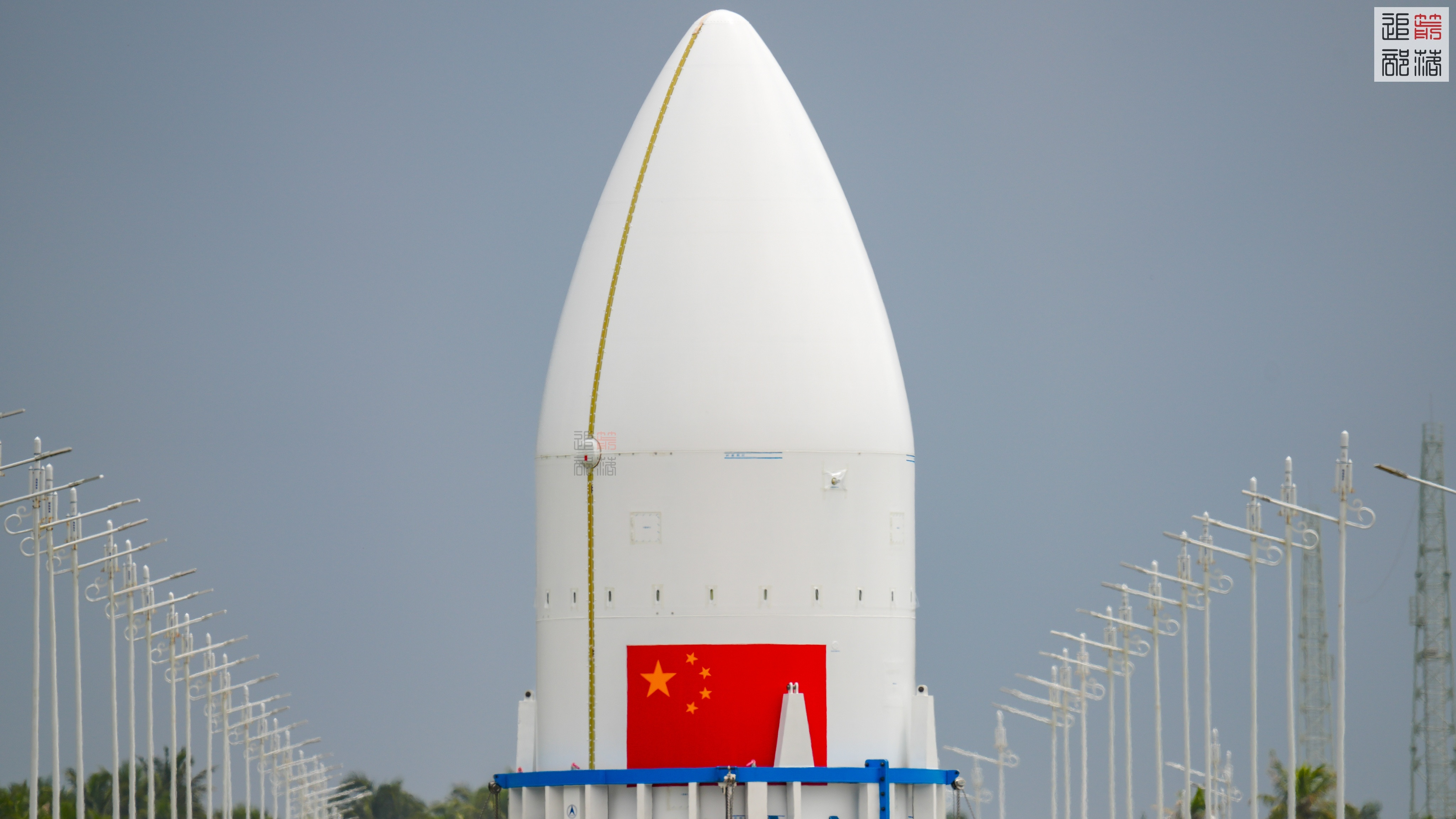 【长征八号甲运载火箭转运大图】此次转运的长征八号甲（CZ-8A）运载火箭是是我国自主研制的两级半状态
