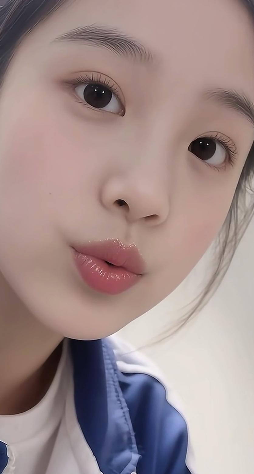 元气满满的一天，从微笑开始！😊✨拥有清秀模样的女孩，那微笑就像清晨第一缕洒进房