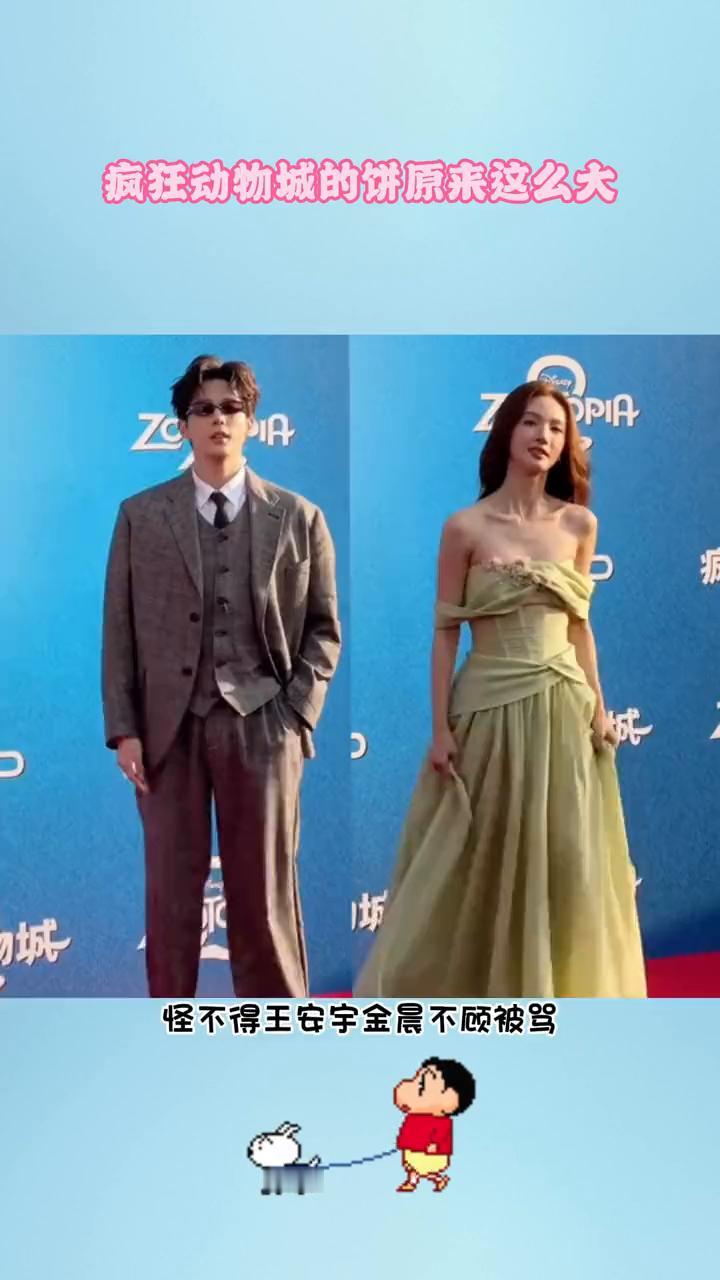 疯狂动物城的顶原来这么大，怪不得王安宇、金晨不顾被骂还要参加配音。平时电影的票房
