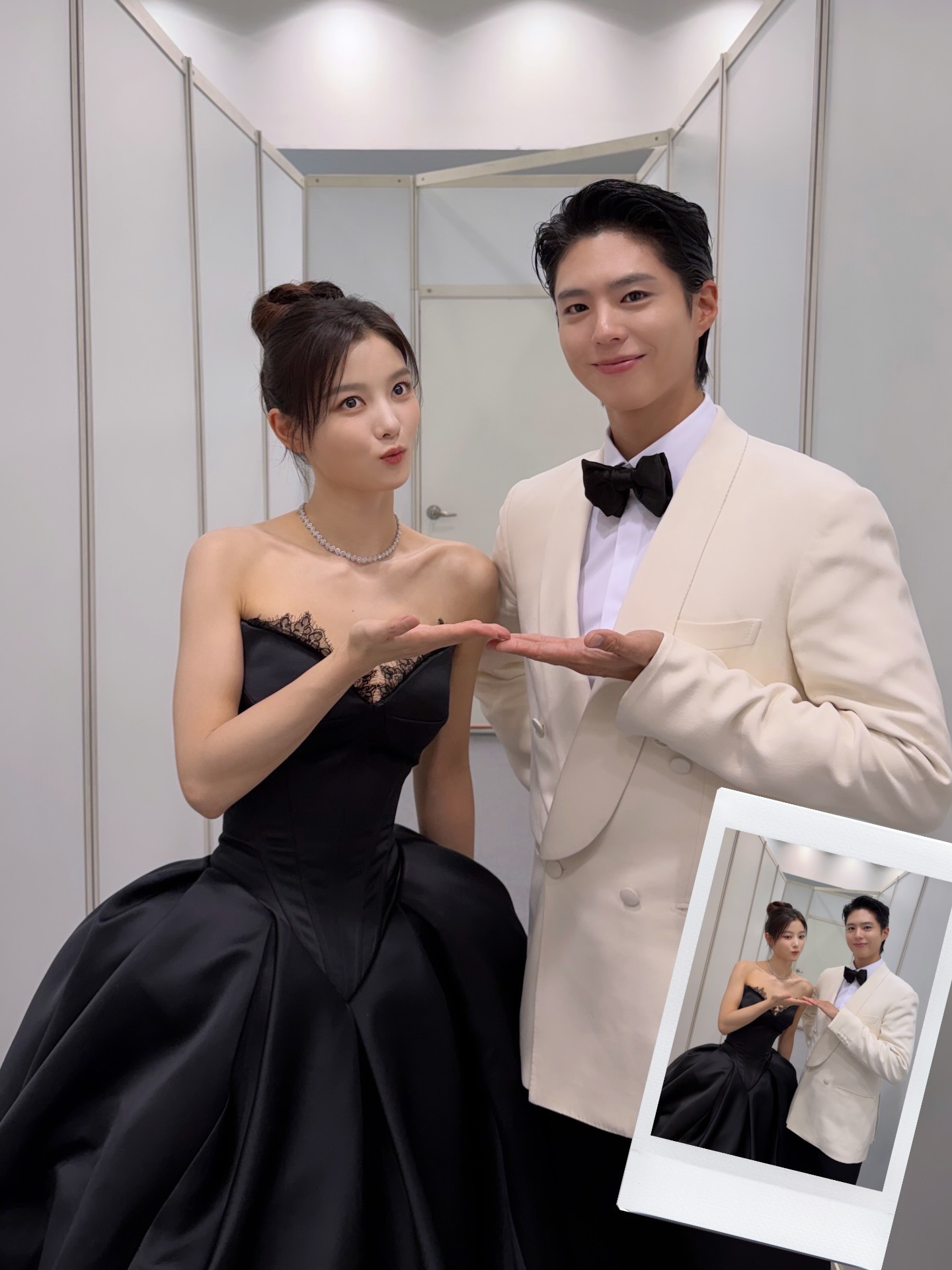 朴宝剑x金裕贞｜2025AAA云画🖤🤍站哥还单独给妹出了张图（x