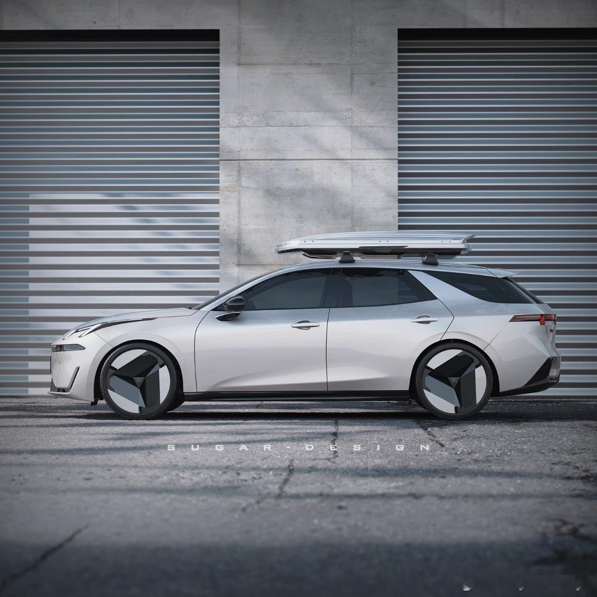 糖Fans情报：领克07旅行，代号DS11-S1，不出意外明年发布后风挡比较斜，