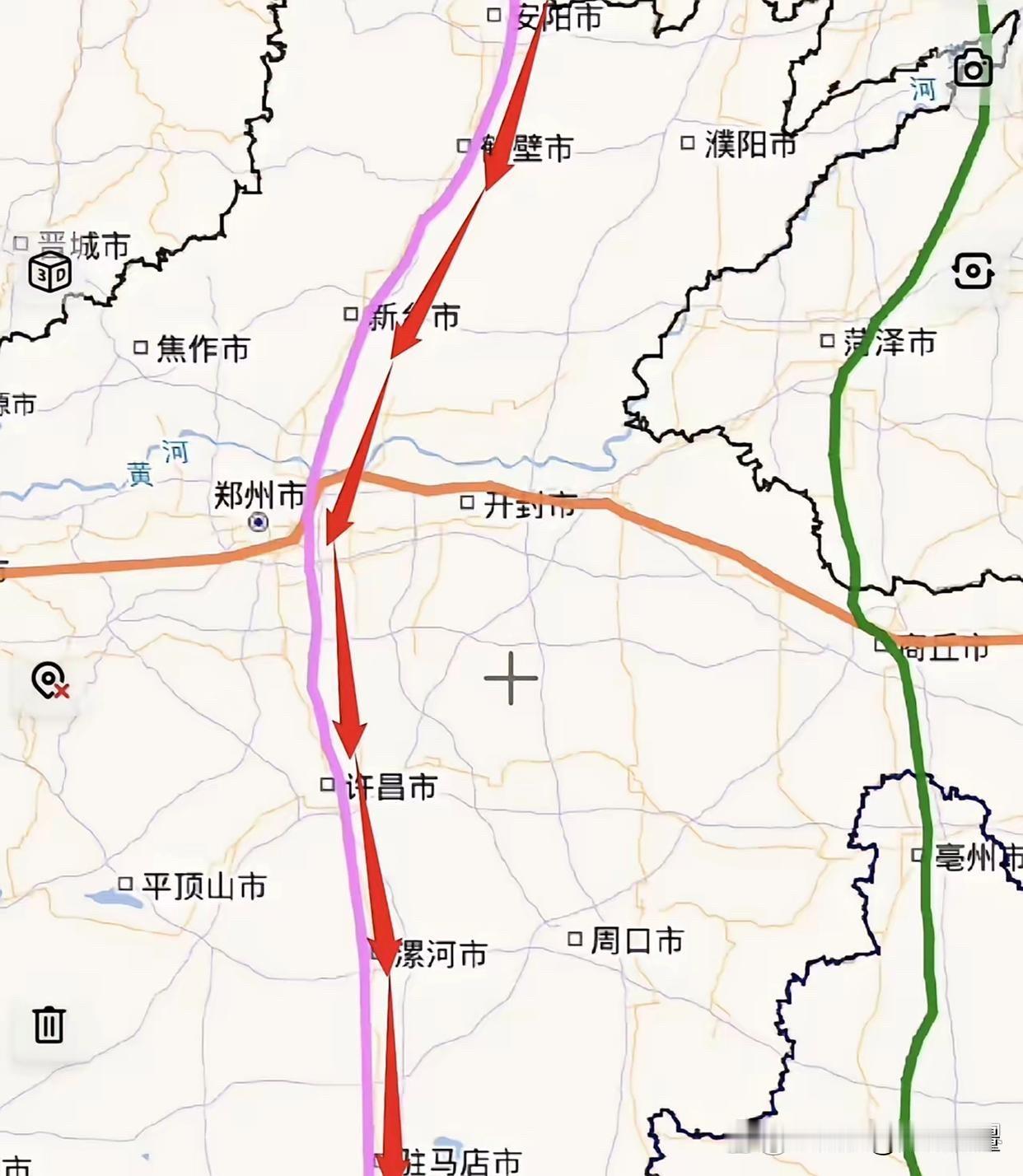京广高铁二线为什么要走郑州、许昌，而不走濮阳、开封。因为经济实力代表地位，郑州是
