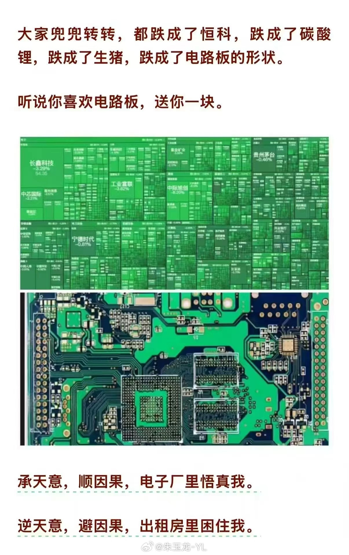 A股成了电路板A股节前缩量下跌​​​