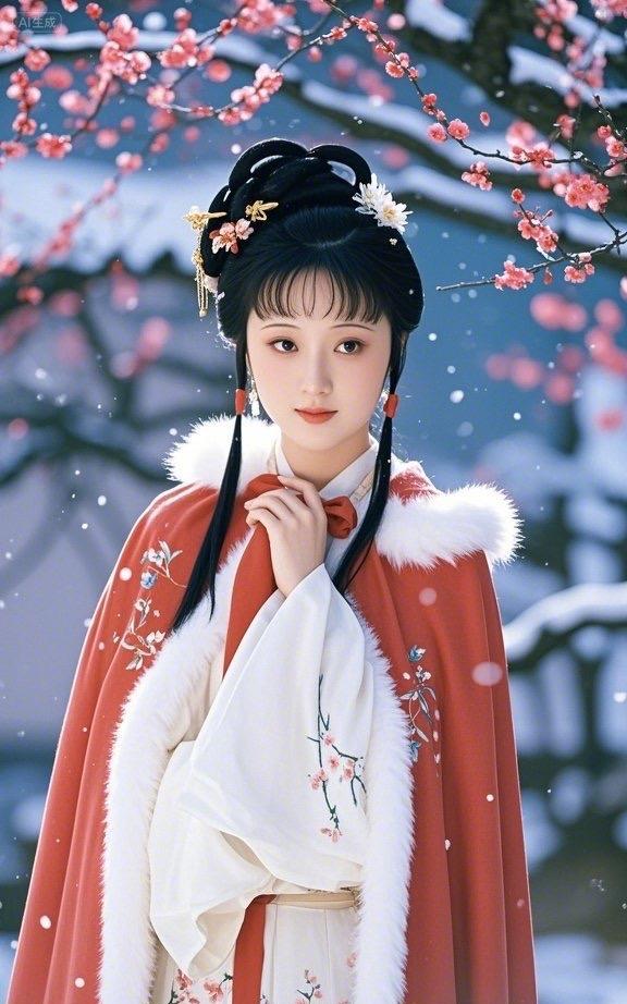 念亡灵雪落梅枝的刹那你从旧年的诗行走出衣袂沾着月光的凉那些被思念磨薄的时