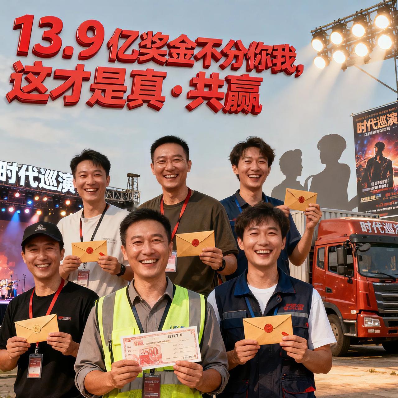 13.9亿奖金不分你我，这才是真·共赢霉霉靠“时代巡演”狂揽20亿美元票房