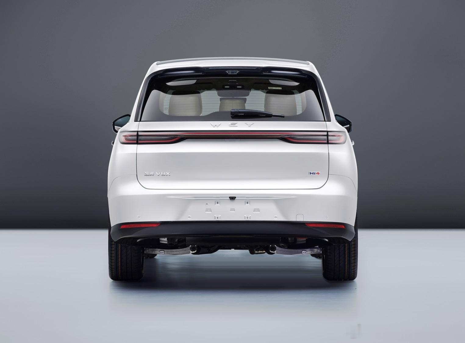 魏牌V9X即将上市，魏牌又在官宣了标轴版大六座V9X后又公示了“8系”大五座V8