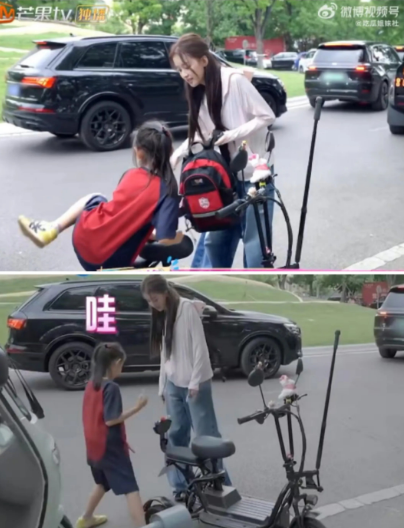 没有想到吧！孙怡的女儿已经八岁了！！不仅如此，她女儿完美的继承了孙怡的大长