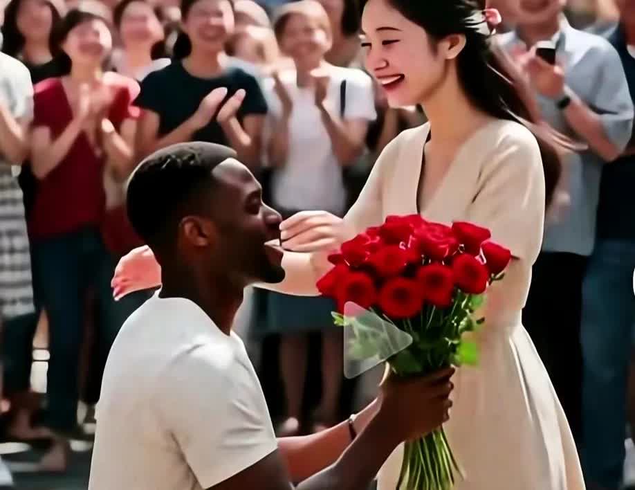 嫁到非洲的中国女孩完全没有了公主样子了，也没有父母娇生惯养的脾气，完全融入了当地