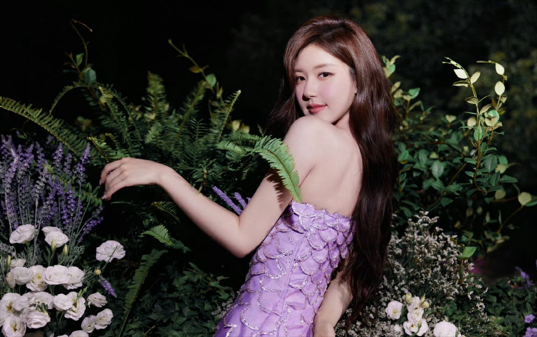 赵露思紫色美人鱼💜