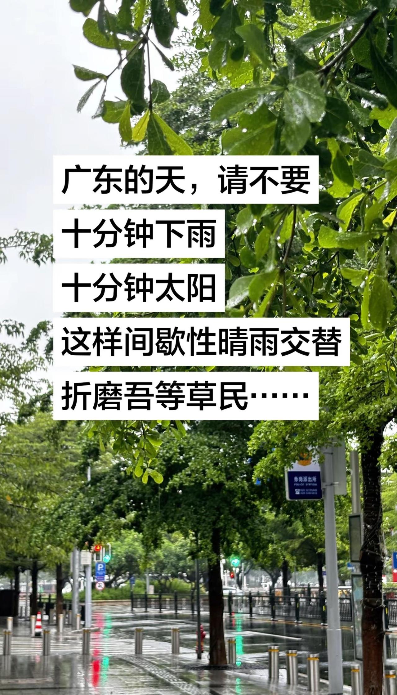 广东天气，能不能不要翻脸那么快。广东天气有多离谱广东天气变化有多快广州下雨