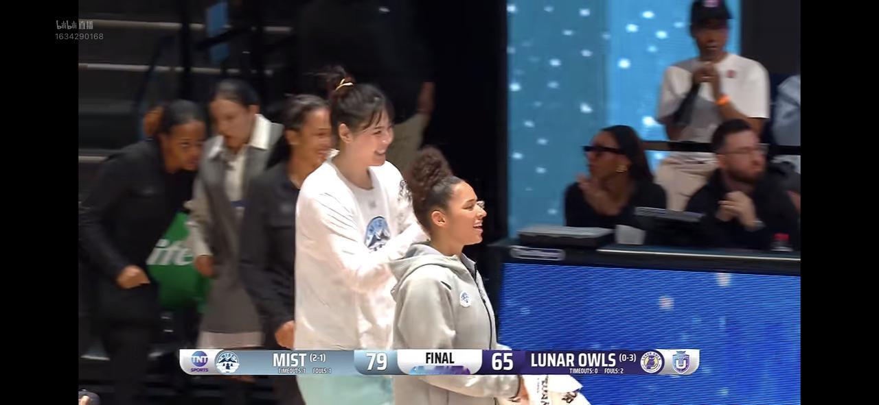 女篮李月汝今天大爆发！因为在Unrivaled第四战的得分出现暴涨！李月汝