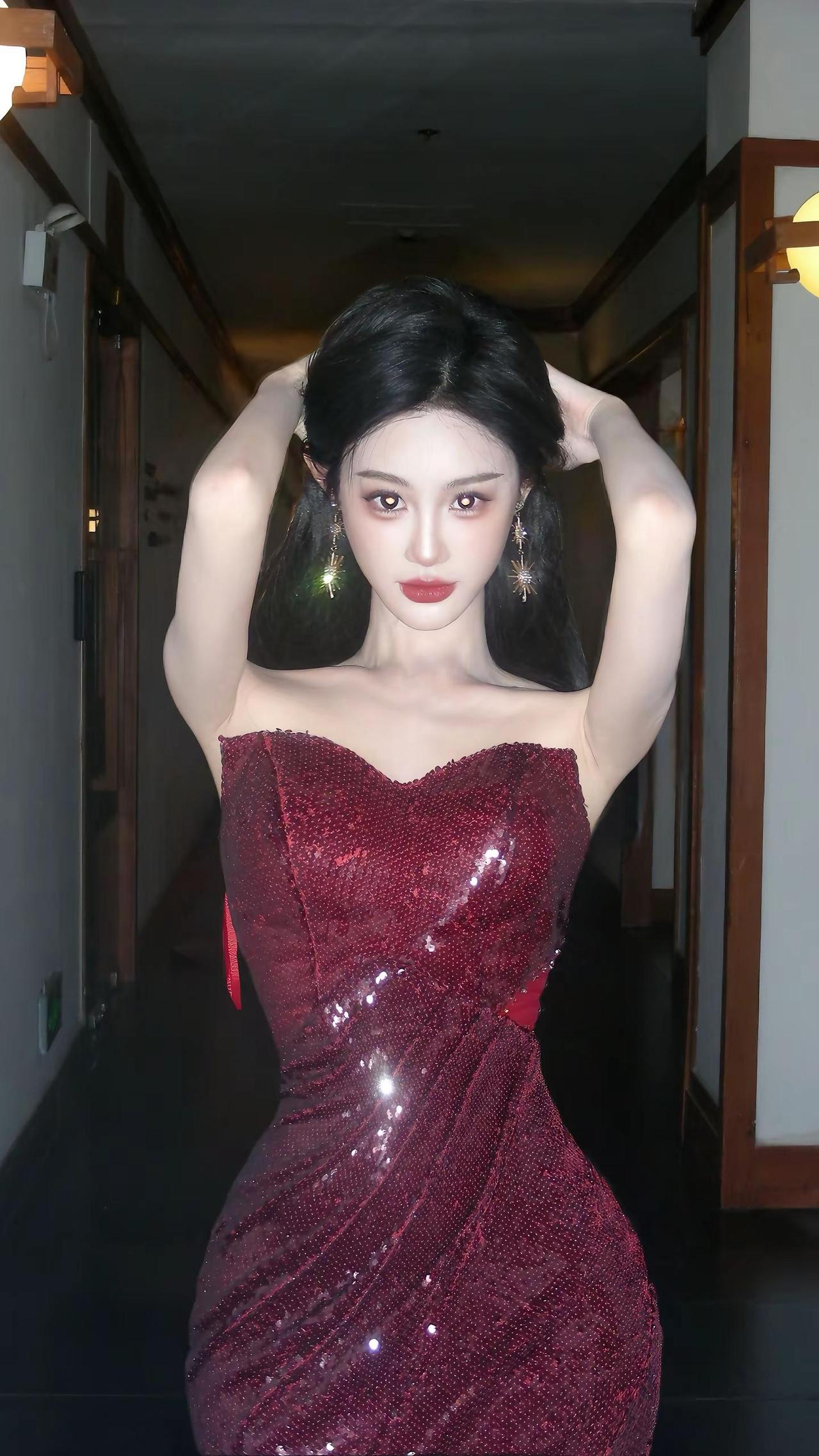 工作室给了最美妆造浅当一下女明星