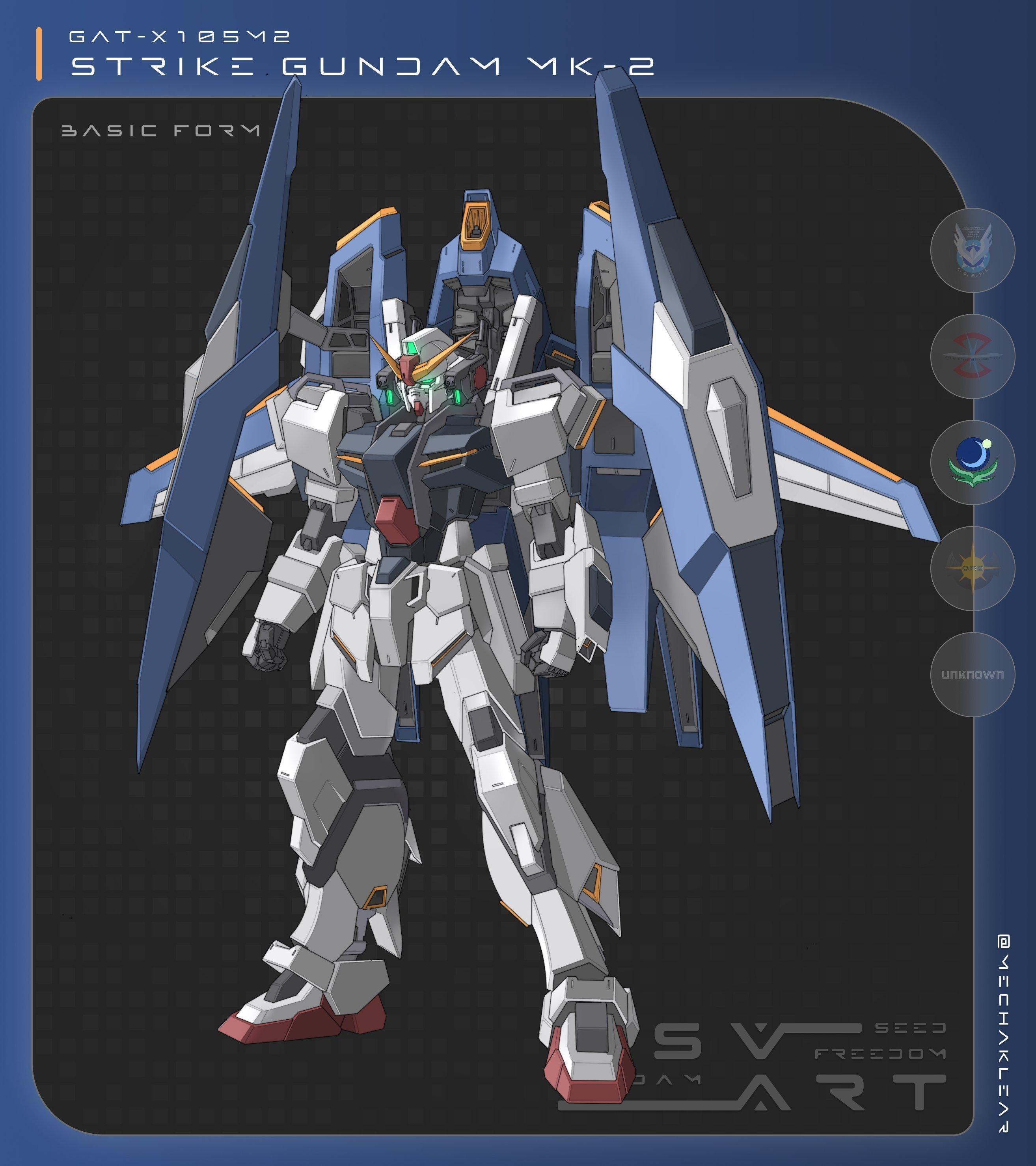 メカクリア新作强袭高达Mk-2+禁断防卫者高达seed​​​
