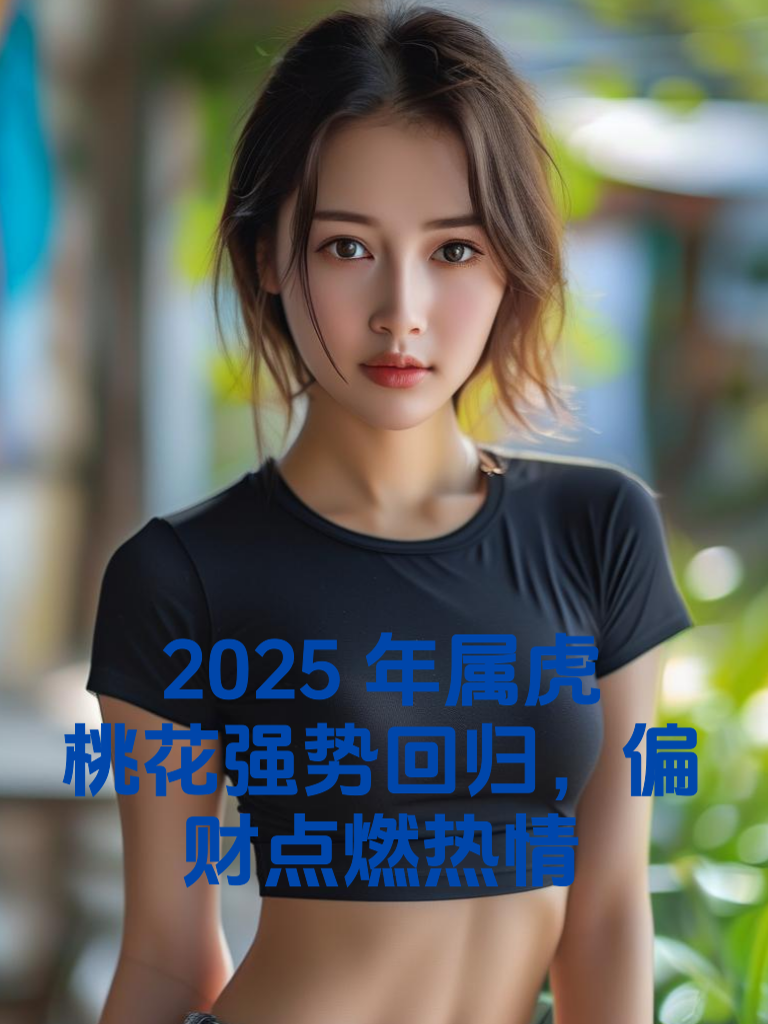 2025年属虎：桃花强势回归，偏财点燃热情