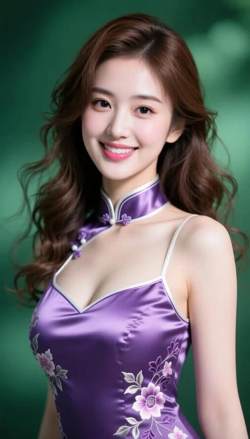 东方旗袍，多彩多姿。高贵典雅，雍容华贵。月里嫦娥，仪态万方。沉鱼落雁，闭月