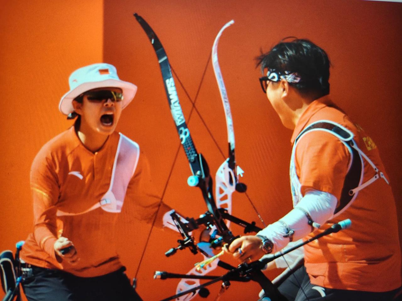 韩国射箭队爆出亚运会最大冷门，三枚反曲弓团体金牌失二拿一！在2026年爱知·