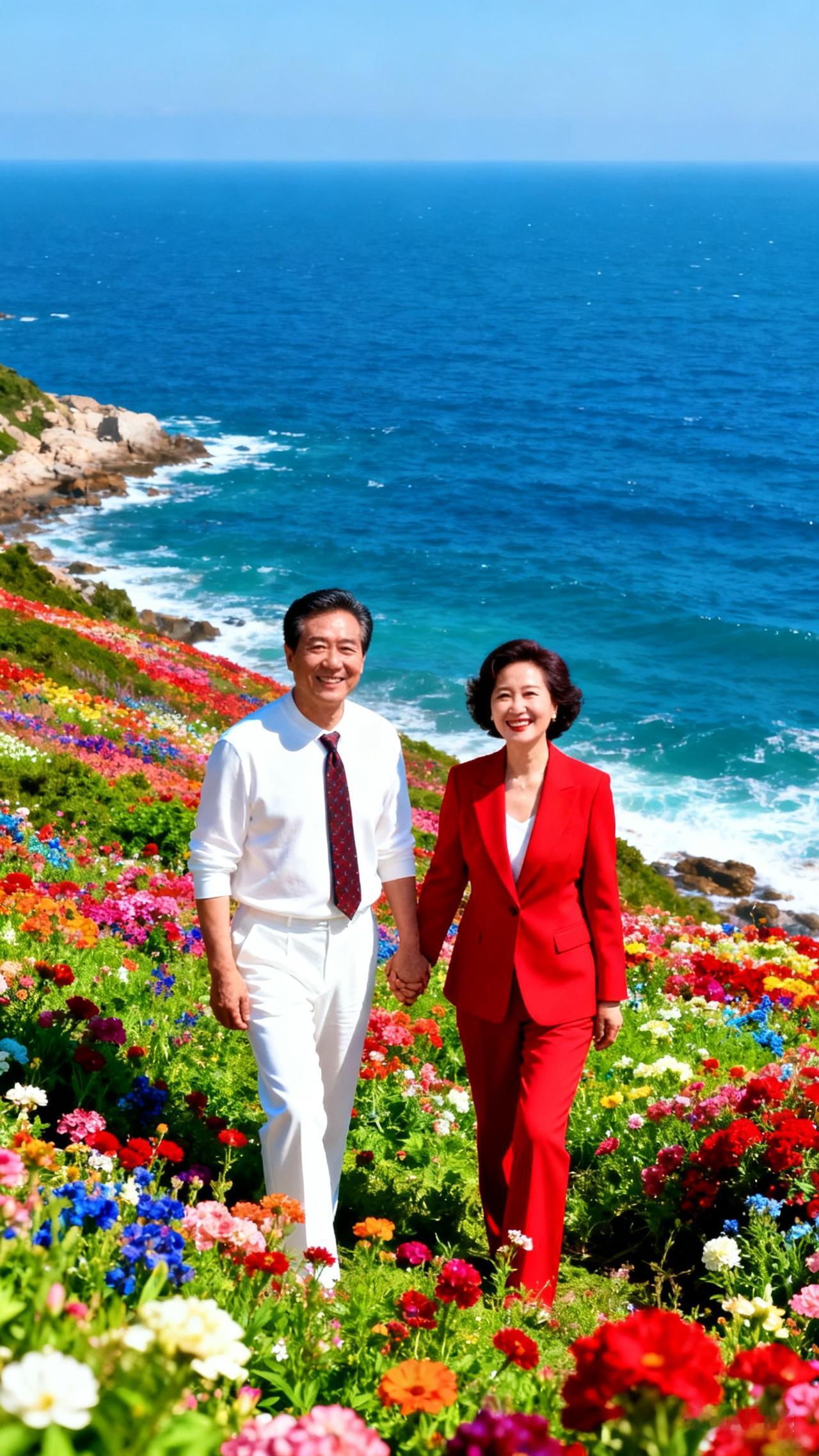 学校有一对双职工教师，女教师退休了，到一所民办学校去任教，男教师要后退五年，仍在